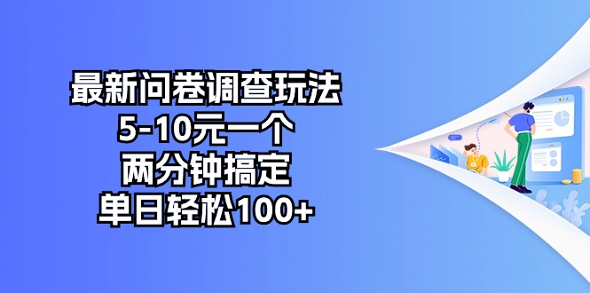 （10606期）最新问卷调查玩法，5-10元一个，两分钟搞定，单日轻松100+-腾哥精选