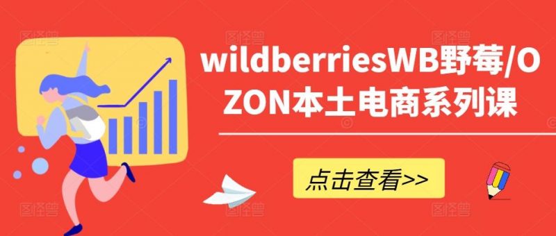 wildberriesWB野莓/OZON本土电商系列课，掌握WB产品优化，出单技巧和订单处理等-腾哥精选