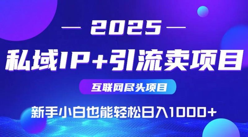 （14613期）私域IP+卖项目，普通人小白也能轻松实现日入1000+-腾哥精选