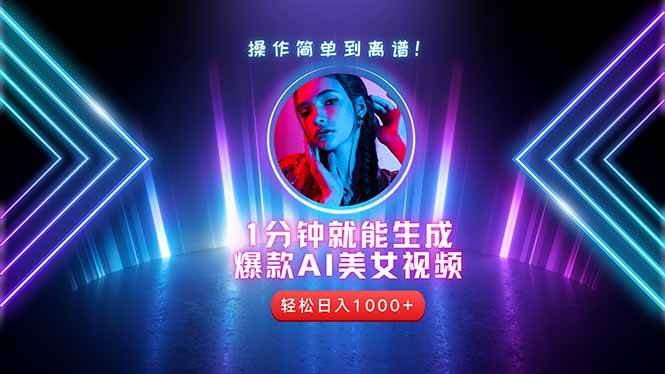 (14702期)2025年最强副业:用AI做短视频,从零开始打造爆款账号!-腾哥精选